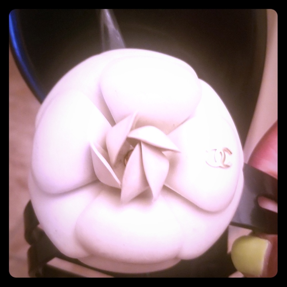 Authentic Chanel flip flops